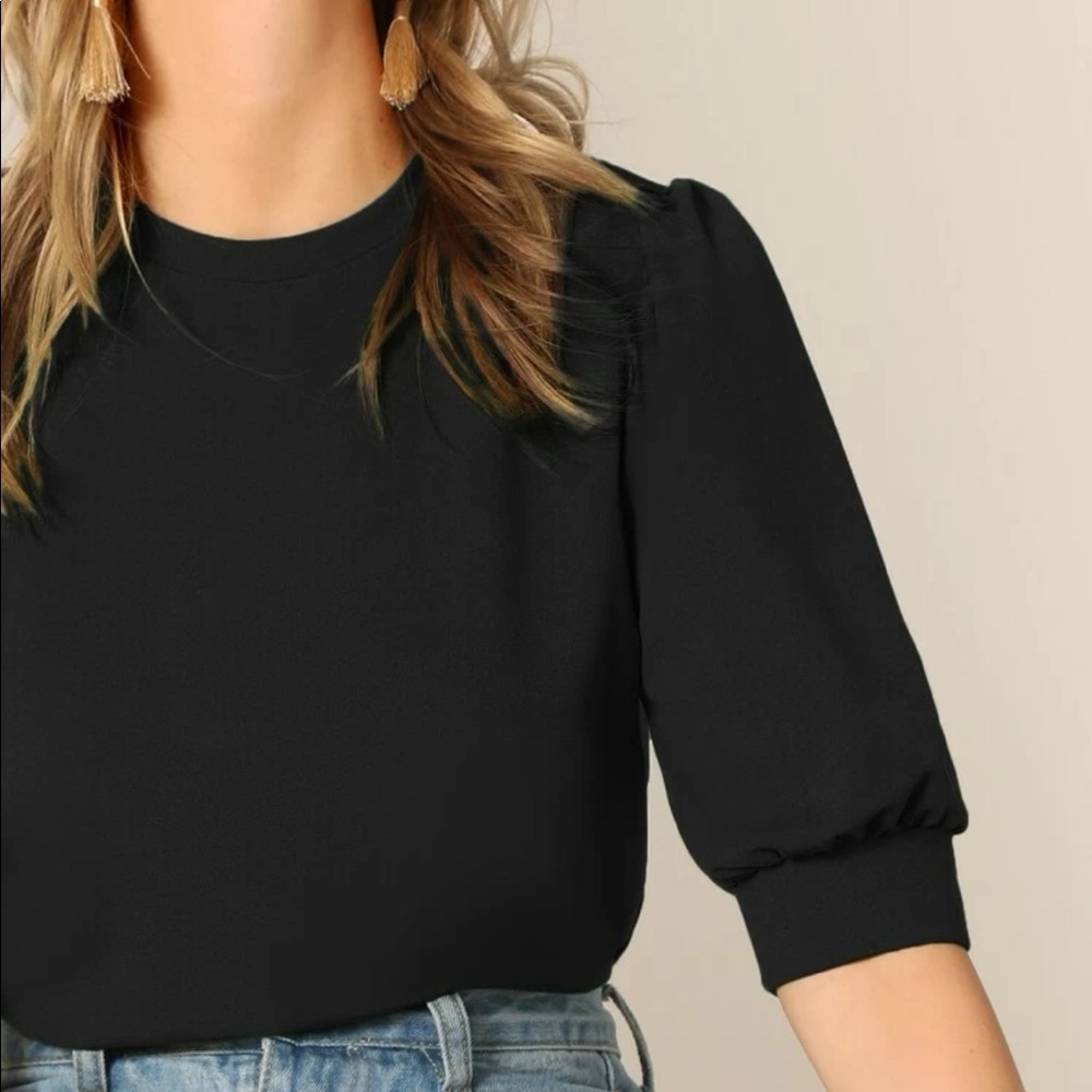 Puff Sleeve Tee - Picture 6 of 6